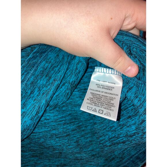 Kirkland heather blue lightweight zip up sweatshirt size large - Picture 3 of 7